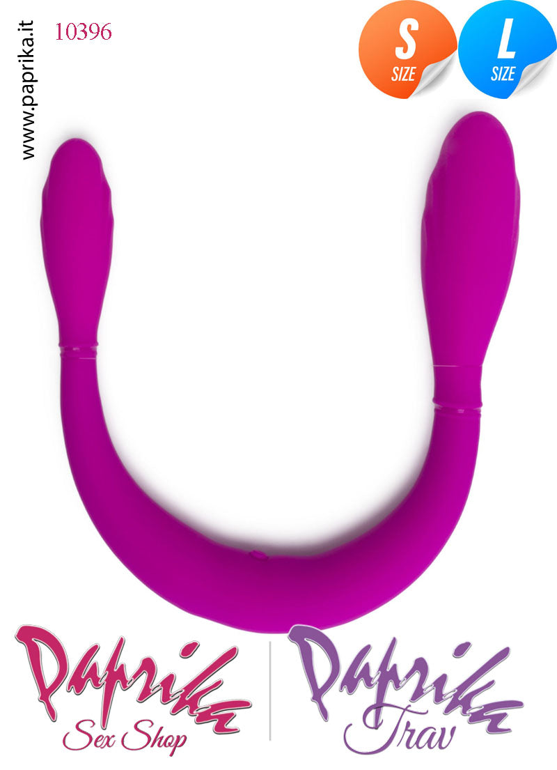 Fallo Doppio Vibrante 2 Estremità 2 Partner 37 cm Ø 29/39 Silicone 7 Velocità Fallo Doppio Vibrante 2 Estremità 2 Partner 37 cm Ø 29/39 Silicone 7 Velocità