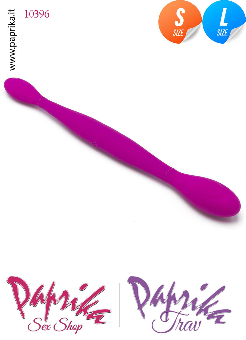 Fallo Doppio Vibrante 2 Estremità 2 Partner 37 cm Ø 29/39 Silicone 7 Velocità Fallo Doppio Vibrante 2 Estremità 2 Partner 37 cm Ø 29/39 Silicone 7 Velocità