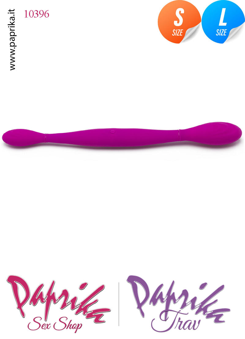 Fallo Doppio Vibrante 2 Estremità 2 Partner 37 cm Ø 29/39 Silicone 7 Velocità Fallo Doppio Vibrante 2 Estremità 2 Partner 37 cm Ø 29/39 Silicone 7 Velocità