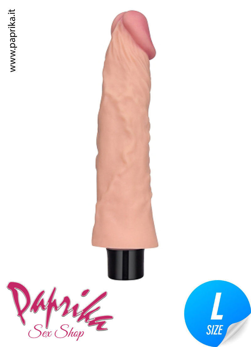 Vibratore Anatomico Unisex Tpe 19 cm Ø 43 Morbido 10 Velocità Vibratore Anatomico Unisex Tpe 19 cm Ø 43 Morbido 10 Velocità