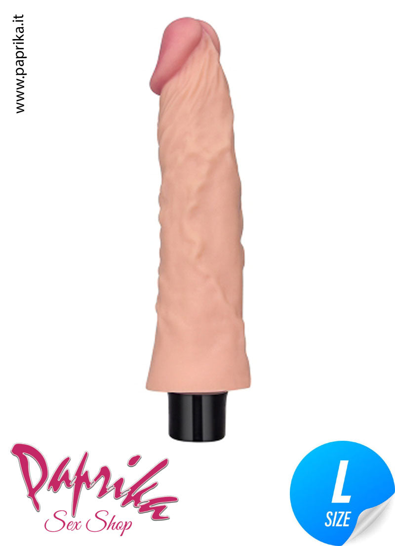 Vibratore Anatomico Unisex Tpe 19 cm Ø 43 Morbido 10 Velocità Vibratore Anatomico Unisex Tpe 19 cm Ø 43 Morbido 10 Velocità