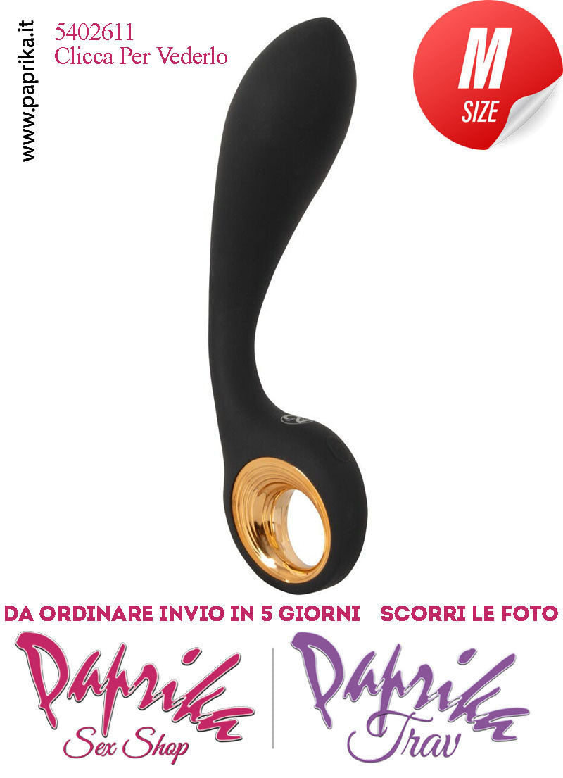 Vibratore Vaginale Punto G Anale 10 Velocità Ø 35 Silicone Inserto Oro Vibratore Vaginale Punto G Anale 10 Velocità Ø 35 Silicone Inserto Oro