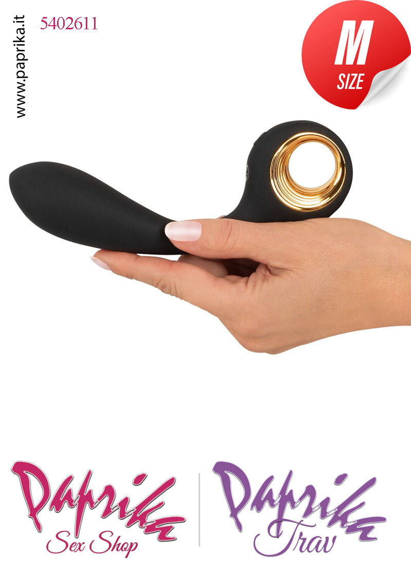 Vibratore Vaginale Punto G Anale 10 Velocità Ø 35 Silicone Inserto Oro Vibratore Vaginale Punto G Anale 10 Velocità Ø 35 Silicone Inserto Oro