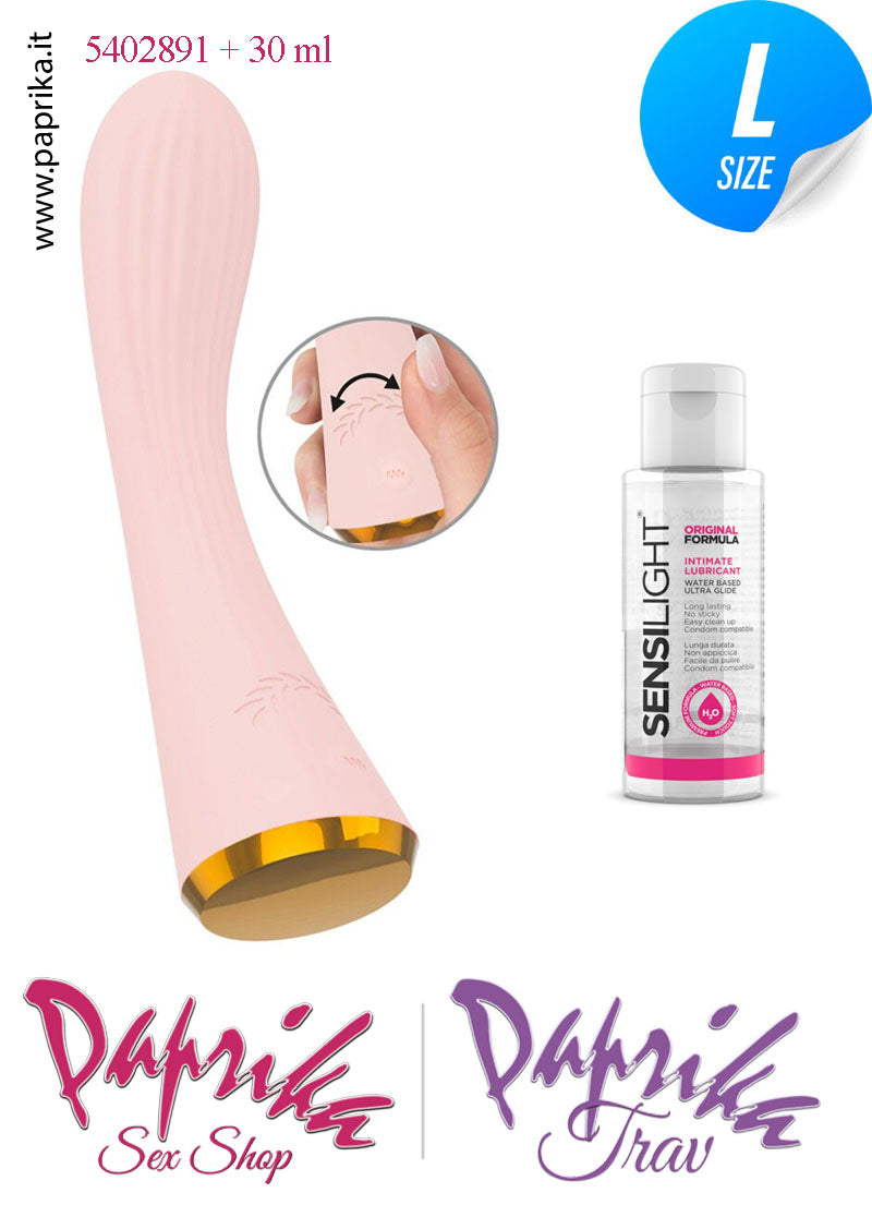 Vibratore Vaginale Punto G 5 Velocità Tasto Sfioro 18 cm Ø 37 Silicone Vibratore Vaginale Punto G 5 Velocità Tasto Sfioro 18 cm Ø 37 Silicone