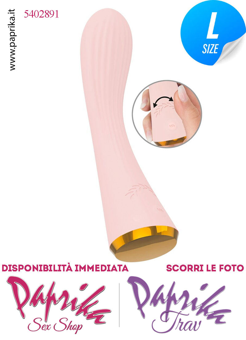 Vibratore Vaginale Punto G 5 Velocità Tasto Sfioro 18 cm Ø 37 Silicone Vibratore Vaginale Punto G 5 Velocità Tasto Sfioro 18 cm Ø 37 Silicone