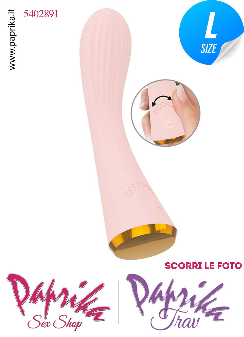 Vibratore Vaginale Punto G 5 Velocità Tasto Sfioro 18 cm Ø 37 Silicone Vibratore Vaginale Punto G 5 Velocità Tasto Sfioro 18 cm Ø 37 Silicone