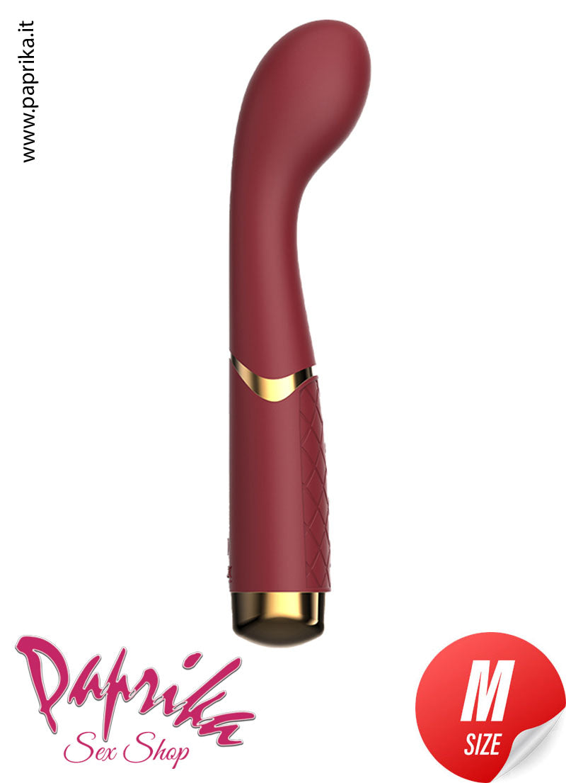 Vibratore Punto G Silicone 19 cm Ø 36 Piegato Sagomato 10 Velocità Vibratore Punto G Silicone 19 cm Ø 36 Piegato Sagomato 10 Velocità