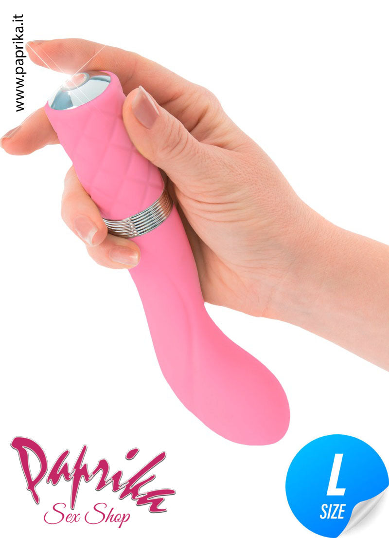 Vibratore Punto G Design Silicone 20 Cm Punta Ø 36 Swarovski ® Vibratore Punto G Design Silicone 20 Cm Punta Ø 36 Swarovski ®