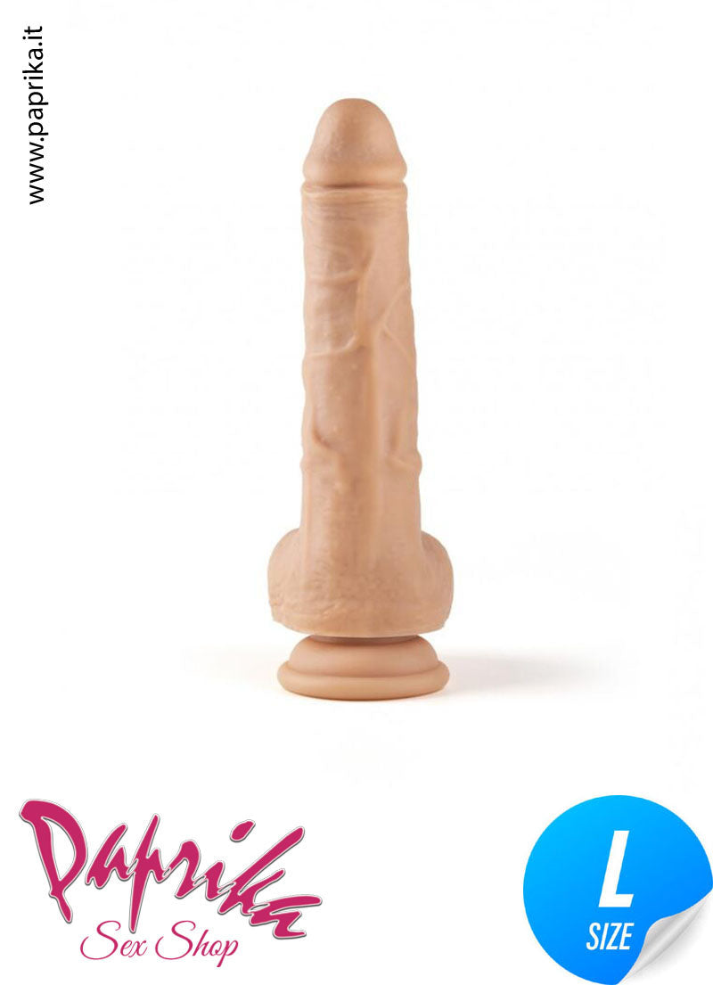 Fallo Rotante e Vibrante Ventosa Telecomandato Silicone 19 cm Ø 41 Fallo Rotante e Vibrante Ventosa Telecomandato Silicone 19 cm Ø 41