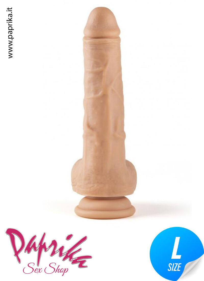 Fallo Rotante e Vibrante Ventosa Telecomandato Silicone 21 cm Ø 45 Fallo Rotante e Vibrante Ventosa Telecomandato Silicone 21 cm Ø 45
