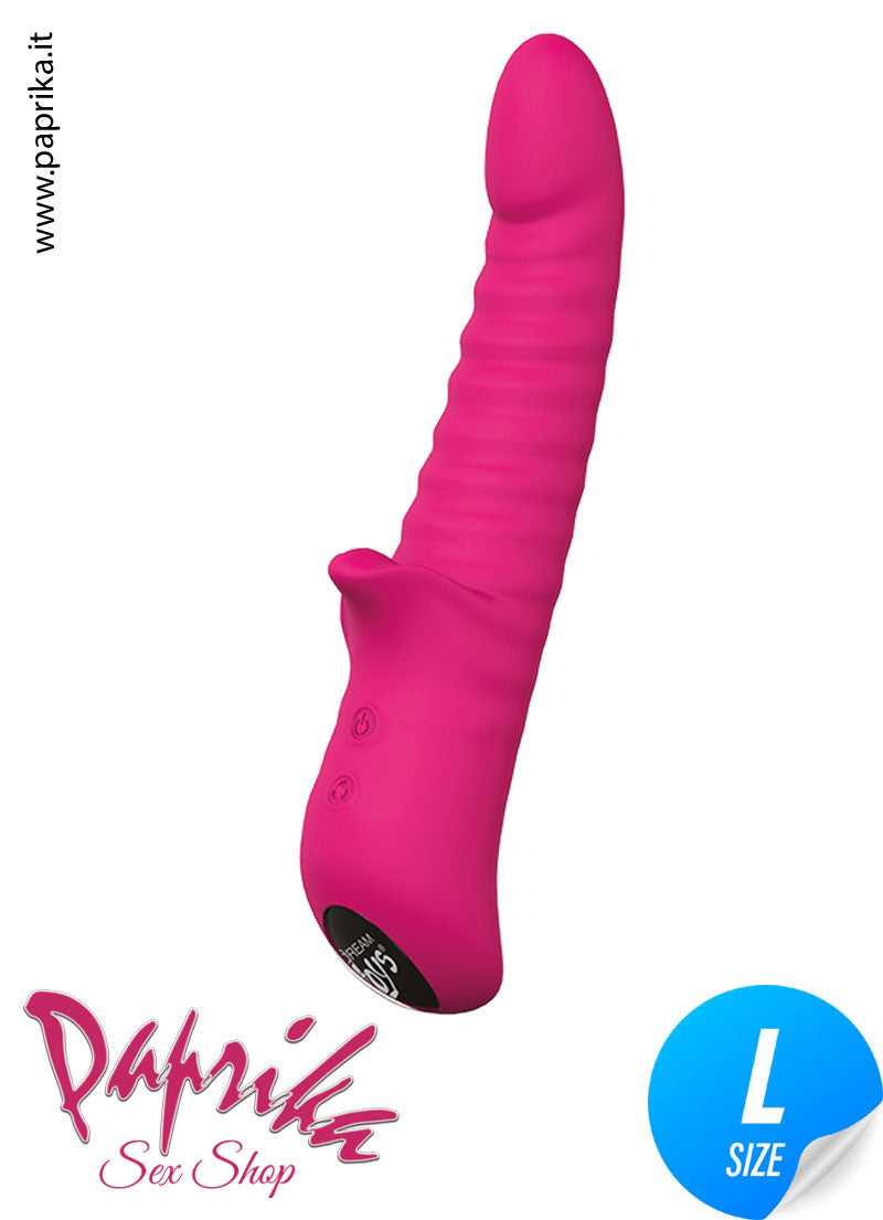 Vibratore Design Rotante e Vibrante 9 + 9 Velocità Ø 37 mm Vibratore Design Rotante e Vibrante 9 + 9 Velocità Ø 37 mm