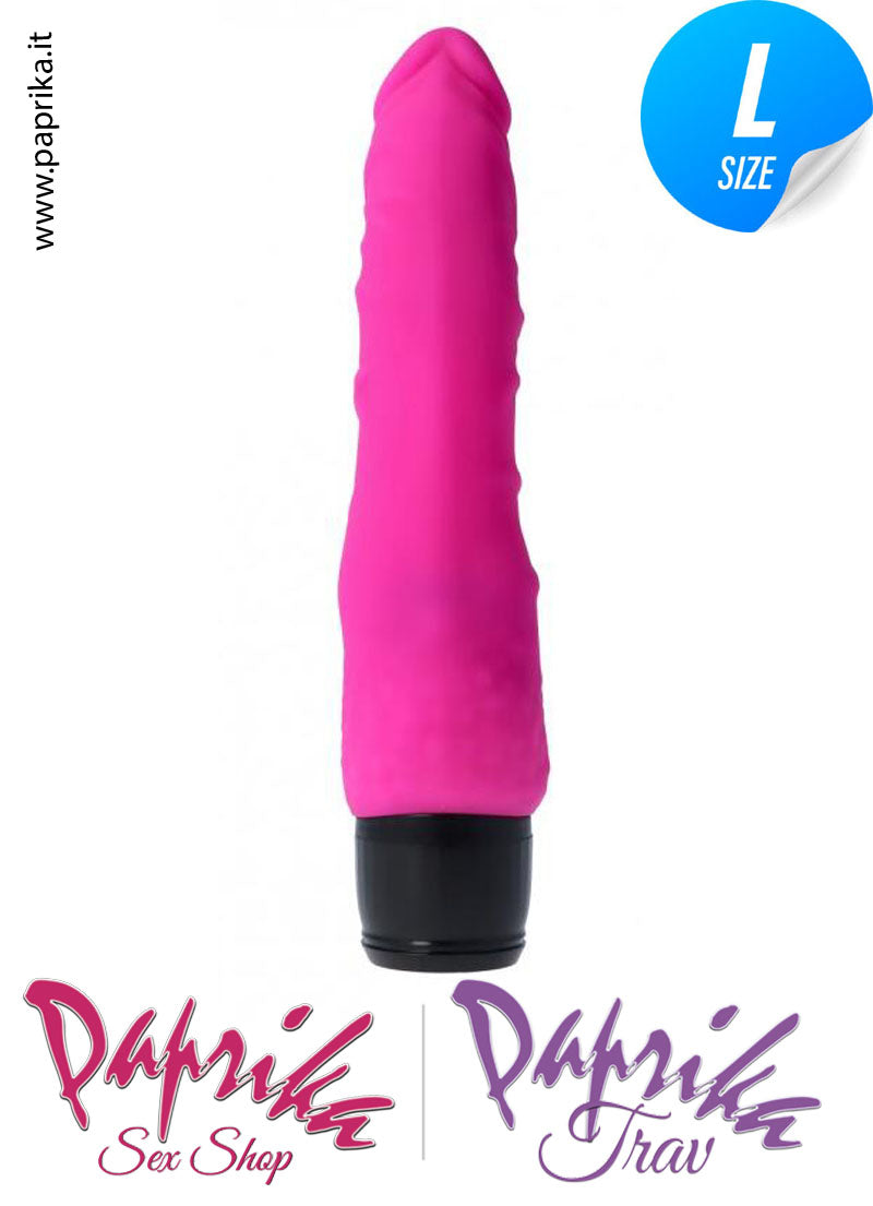 Vibratore Anatomico Silicone Punta Sottile 7 Velocità 18 cm Ø 41 Vibratore Anatomico Silicone Punta Sottile 7 Velocità 18 cm Ø 41