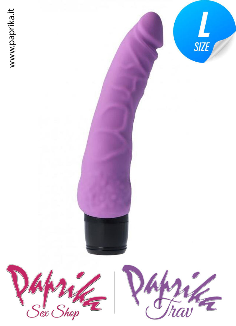 Vibratore Anatomico Silicone Punta Sottile 7 Velocità 18 cm Ø 41 Vibratore Anatomico Silicone Punta Sottile 7 Velocità 18 cm Ø 41