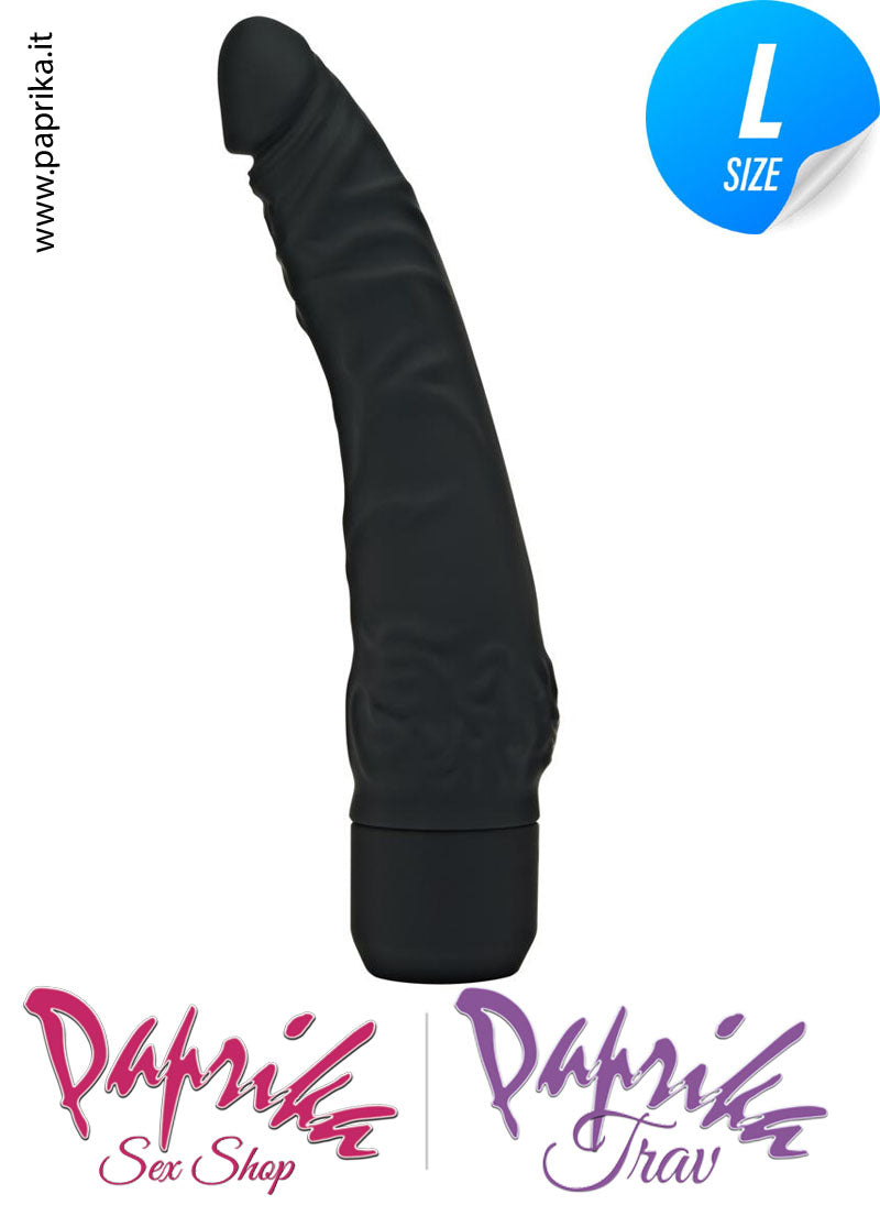 Vibratore Anatomico Silicone Punta Sottile 7 Velocità 18 cm Ø 41 Vibratore Anatomico Silicone Punta Sottile 7 Velocità 18 cm Ø 41