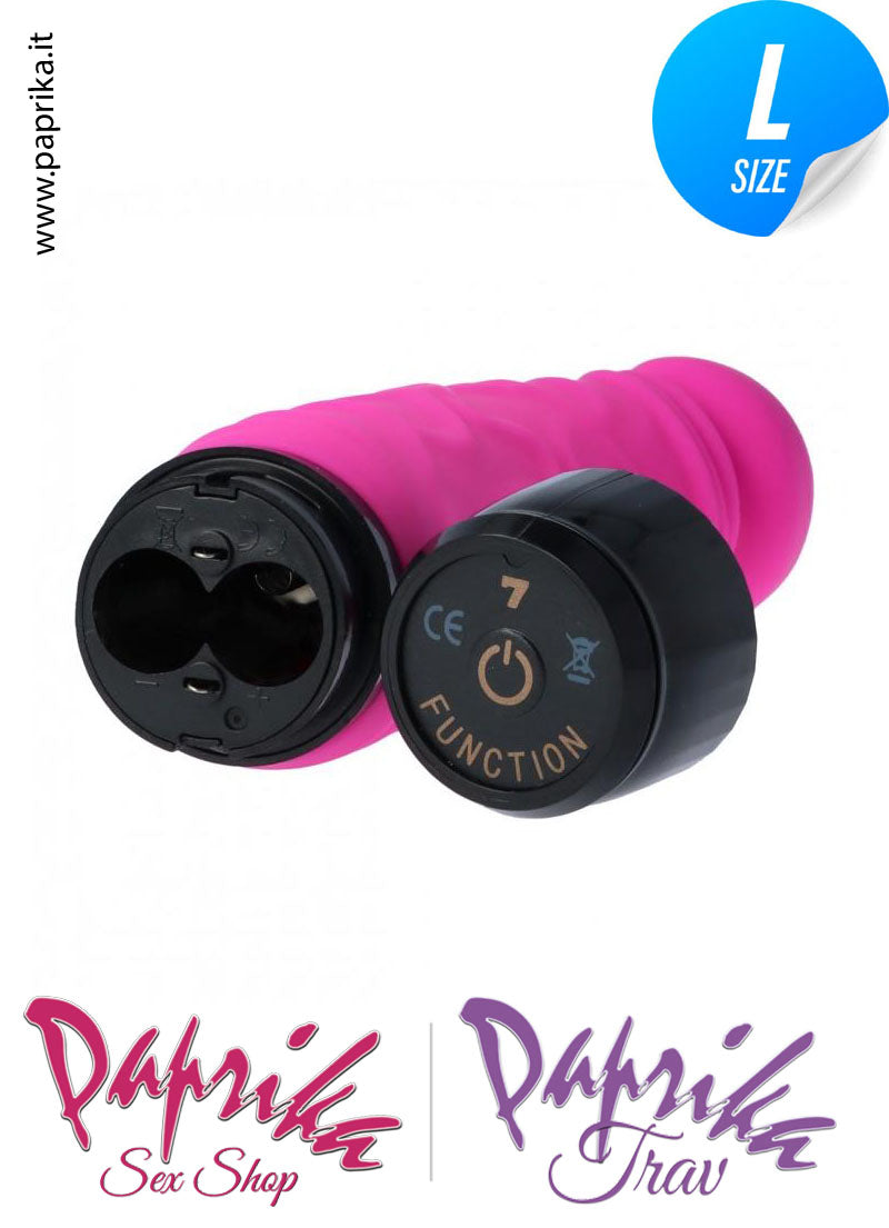 Vibratore Anatomico Glande Evidente Silicone 7 Velocità 20 cm Ø 42 Vibratore Anatomico Glande Evidente Silicone 7 Velocità 20 cm Ø 42