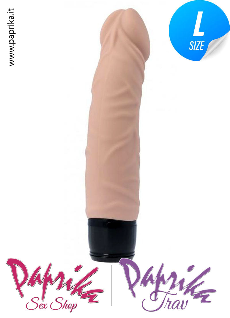 Vibratore Anatomico Glande Evidente Silicone 7 Velocità 20 cm Ø 42 Vibratore Anatomico Glande Evidente Silicone 7 Velocità 20 cm Ø 42