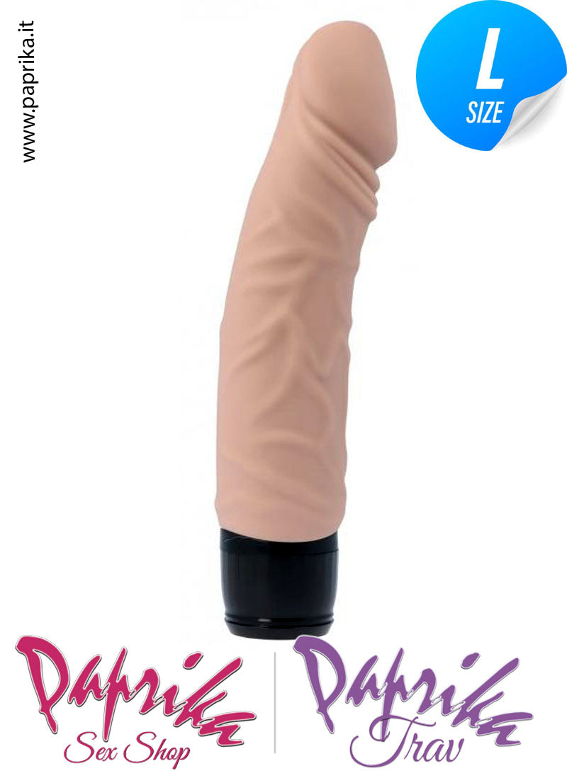 Vibratore Anatomico Glande Evidente Silicone 7 Velocità 20 cm Ø 42 Vibratore Anatomico Glande Evidente Silicone 7 Velocità 20 cm Ø 42