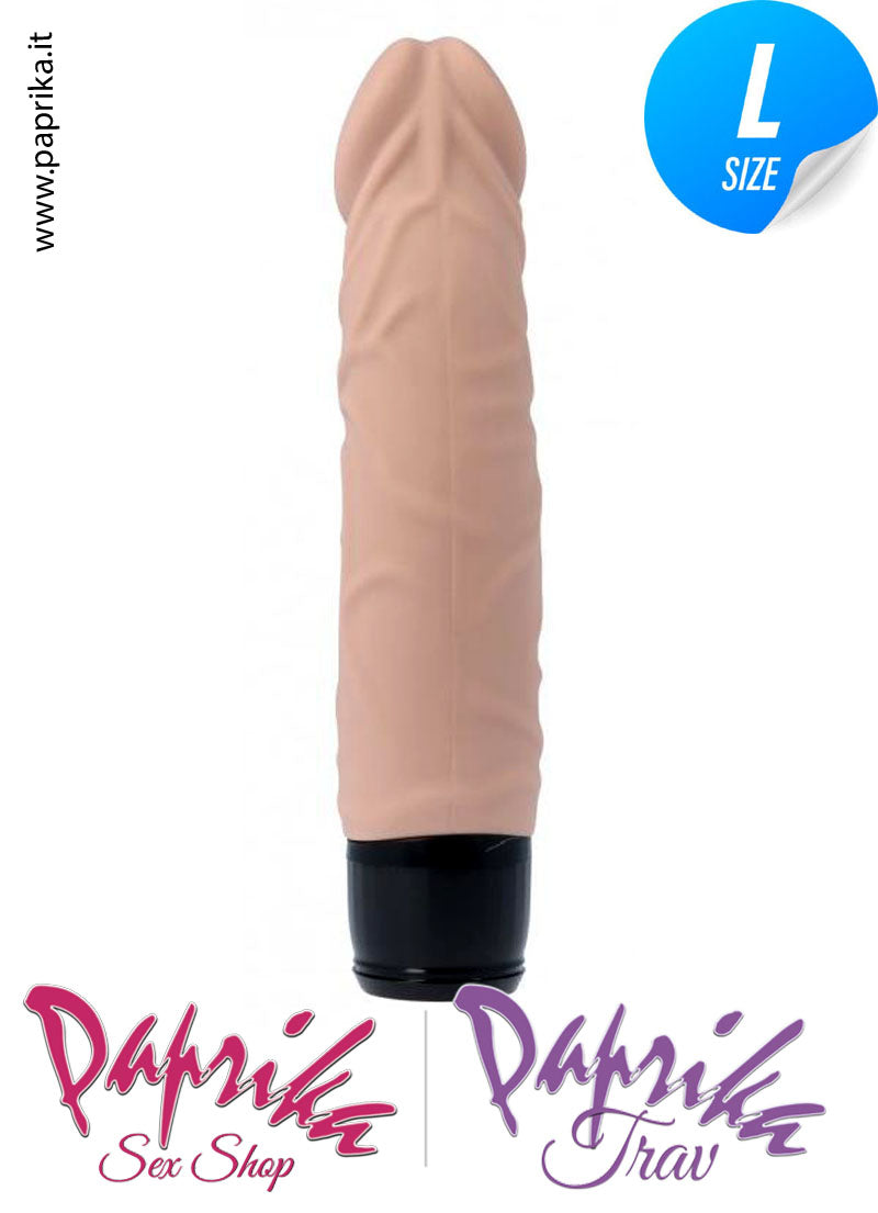 Vibratore Anatomico Glande Evidente Silicone 7 Velocità 20 cm Ø 42 Vibratore Anatomico Glande Evidente Silicone 7 Velocità 20 cm Ø 42