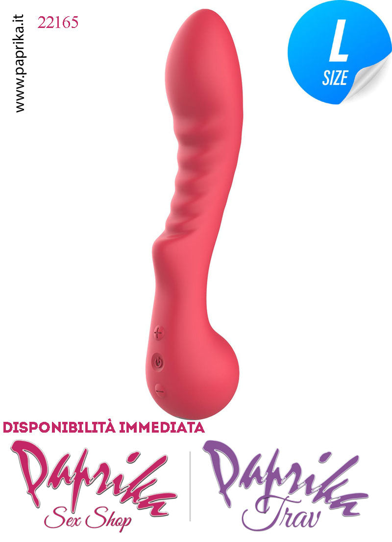 Vibratore Vaginale Punto G  10 Velocità 22 cm Ø 43 Sagomato Silicone Flessibile Vibratore Vaginale Punto G  10 Velocità 22 cm Ø 43 Sagomato Silicone Flessibile
