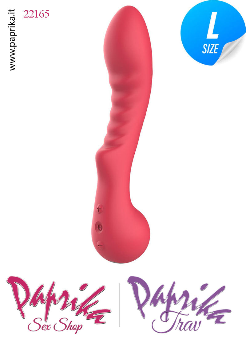 Vibratore Vaginale Punto G  10 Velocità 22 cm Ø 43 Sagomato Silicone Flessibile Vibratore Vaginale Punto G  10 Velocità 22 cm Ø 43 Sagomato Silicone Flessibile