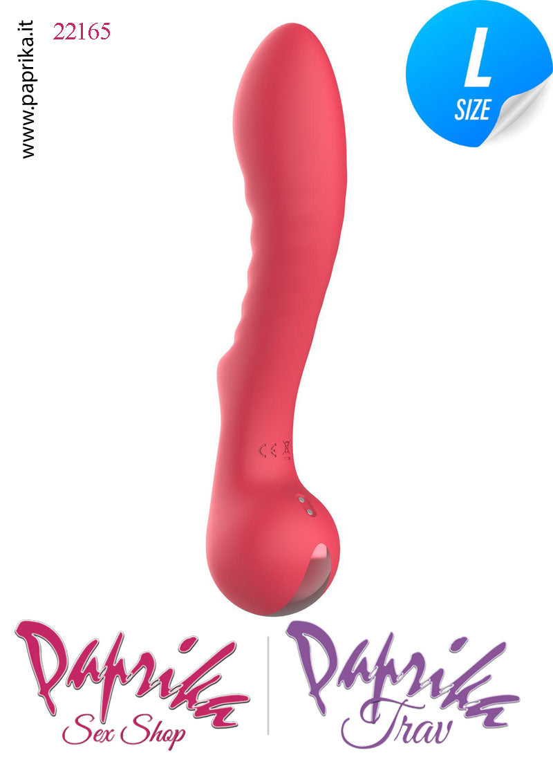 Vibratore Vaginale Punto G  10 Velocità 22 cm Ø 43 Sagomato Silicone Flessibile Vibratore Vaginale Punto G  10 Velocità 22 cm Ø 43 Sagomato Silicone Flessibile