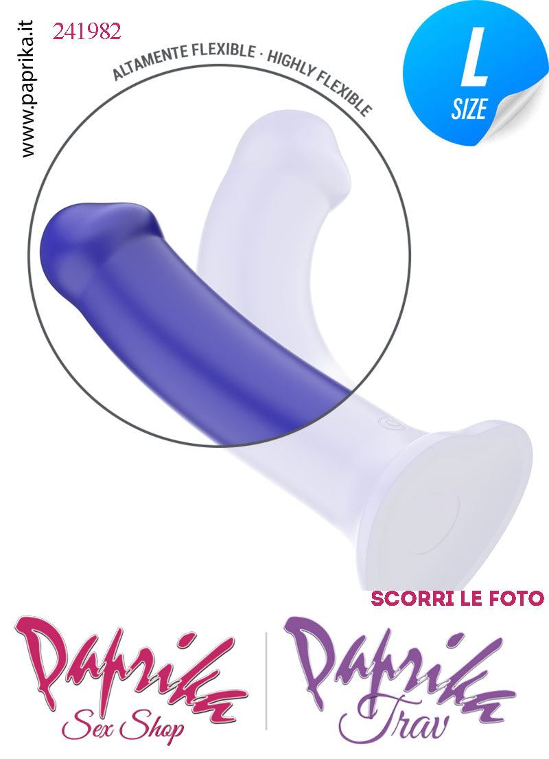 Strap-On Vibratore Liscio Silicone 10 Velocità Unisex 18 cm Ø 39 Telecomando Strap-On Vibratore Liscio Silicone 10 Velocità Unisex 18 cm Ø 39 Telecomando