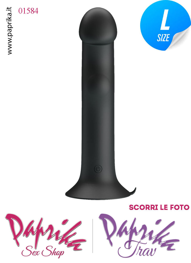 Vibratore Silicone Ventosa 12 Velocità Tapping Tocco 18 cm Ø 38 Memoria Funzione Vibratore Silicone Ventosa 12 Velocità Tapping Tocco 18 cm Ø 38 Memoria Funzione