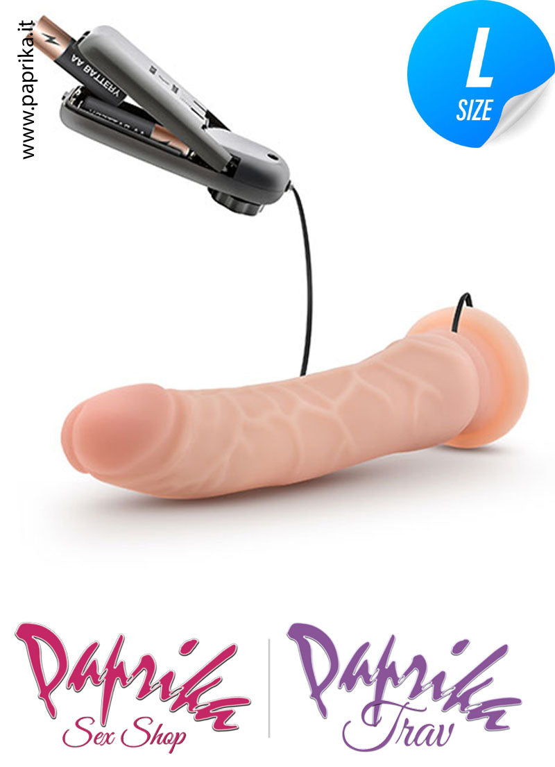 Vibratore Anatomico Unisex Pvc 18 cm Ø 40 Ventosa 2 Pile Vibratore Anatomico Unisex Pvc 18 cm Ø 40 Ventosa 2 Pile