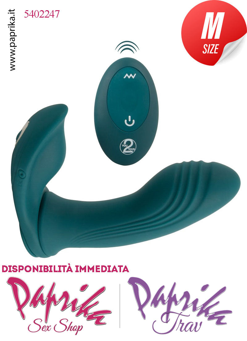 Vibratore 3 in 1 Vaginale da Inserire Clitorideo Anello Maschile 13 cm Ø 35 Silicone