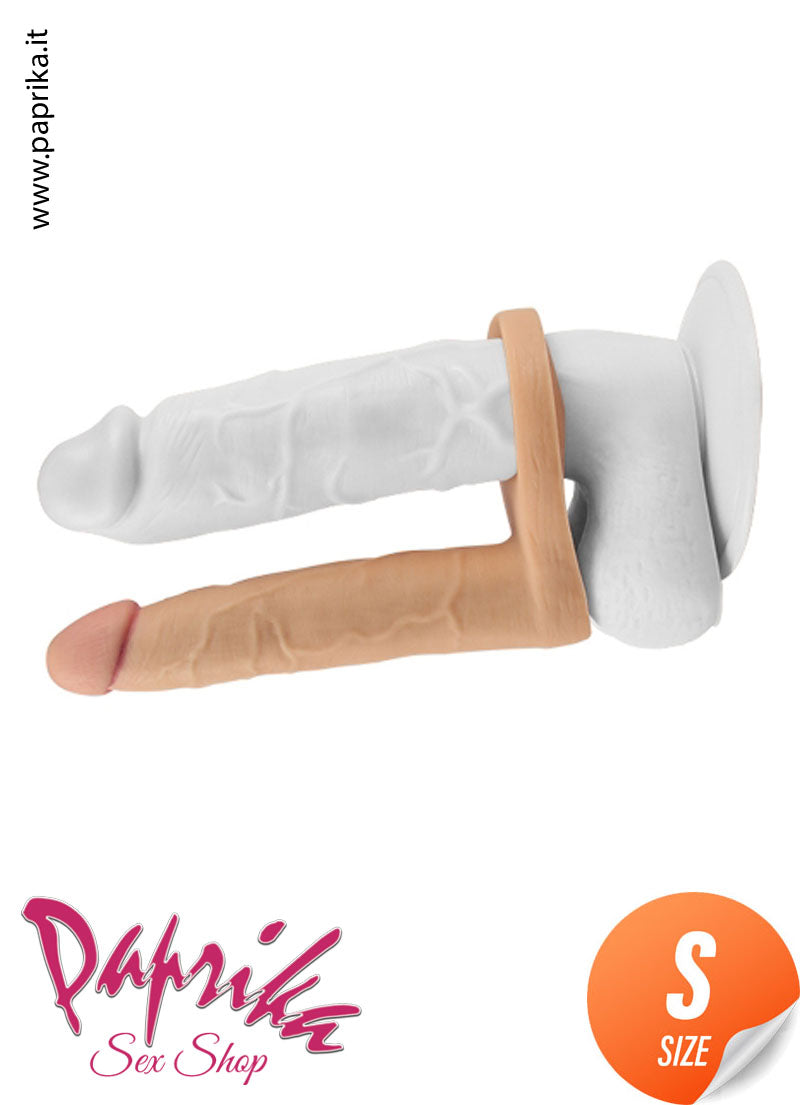 Fallo Dildo Indossabile Doppia Penetrazione 14 cm Ø 29 Non Vibrante Fallo Dildo Indossabile Doppia Penetrazione 14 cm Ø 29 Non Vibrante