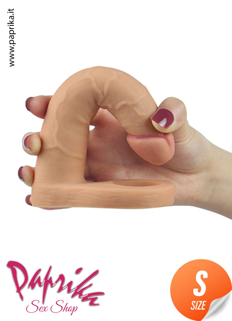 Fallo Dildo Indossabile Doppia Penetrazione 14 cm Ø 29 Non Vibrante Fallo Dildo Indossabile Doppia Penetrazione 14 cm Ø 29 Non Vibrante