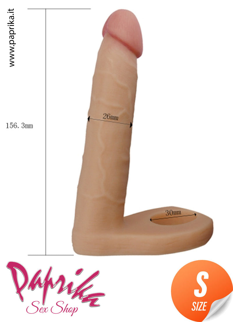 Fallo Dildo Indossabile Doppia Penetrazione 14 cm Ø 29 Non Vibrante Fallo Dildo Indossabile Doppia Penetrazione 14 cm Ø 29 Non Vibrante