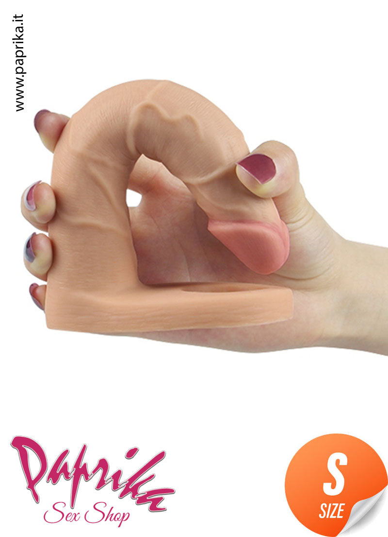 Fallo Dildo Indossabile Doppia Penetrazione 16 cm Ø 30 Non Vibrante Fallo Dildo Indossabile Doppia Penetrazione 16 cm Ø 30 Non Vibrante