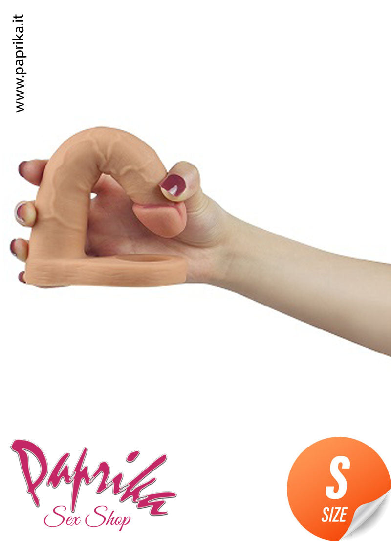 Fallo Vibrante Indossabile Doppia Penetrazione 14 cm Ø 29 Fallo Vibrante Indossabile Doppia Penetrazione 14 cm Ø 29