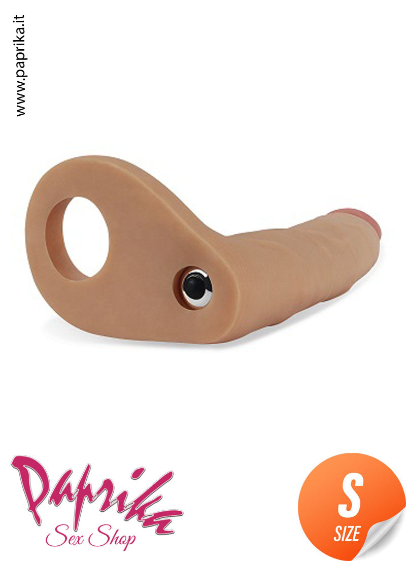 Fallo Vibrante Indossabile Doppia Penetrazione 16 cm Ø 30 Fallo Vibrante Indossabile Doppia Penetrazione 16 cm Ø 30