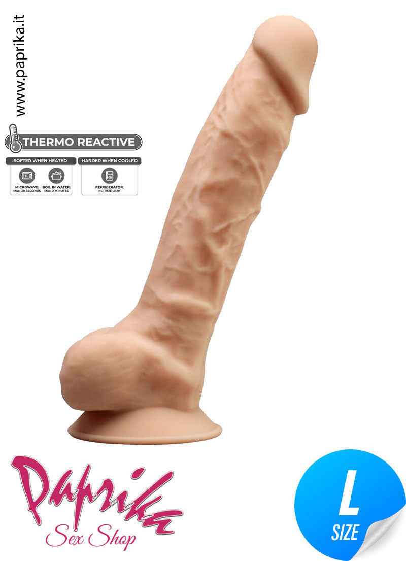 Fallo Dildo Non Vibrante 19 cm Ø 43 Termoreattivo Riscaldabile Fallo Dildo Non Vibrante 19 cm Ø 43 Termoreattivo Riscaldabile