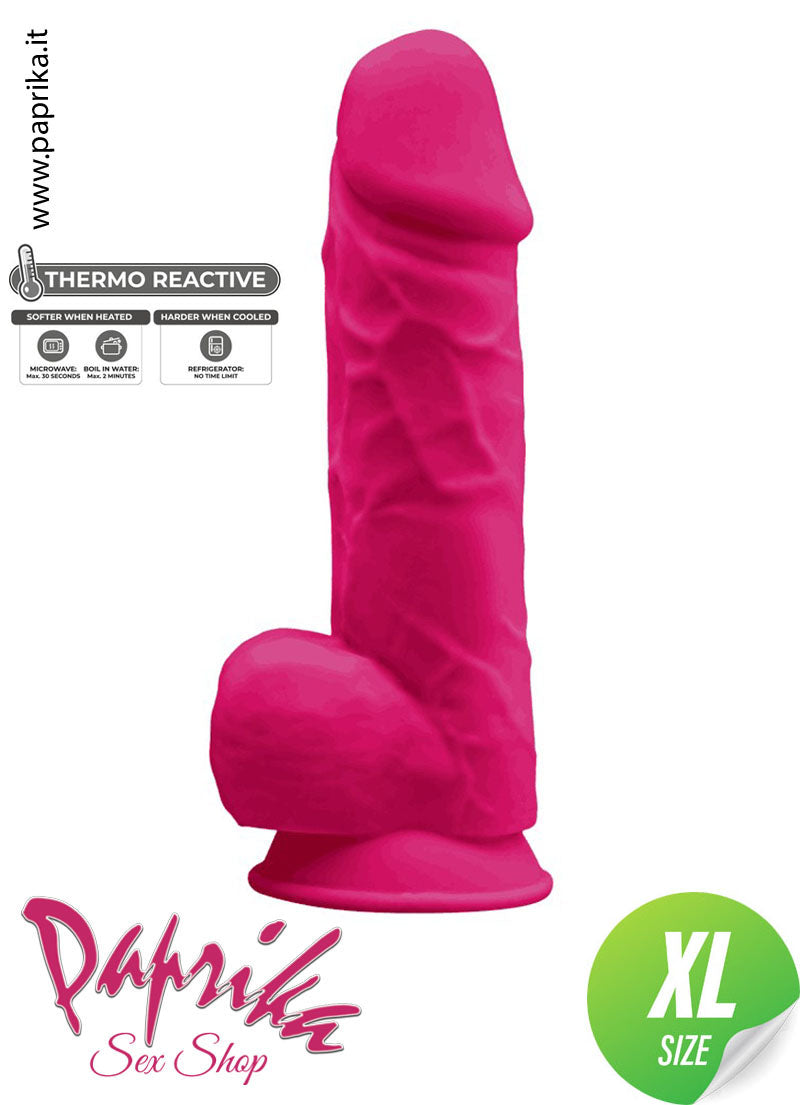 Fallo Dildo Non Vibrante 20 cm Ø 50 Termoreattivo Riscaldabile Fallo Dildo Non Vibrante 20 cm Ø 50 Termoreattivo Riscaldabile