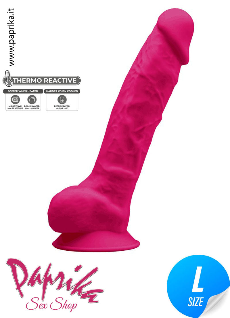 Fallo Dildo Non Vibrante 19 cm Ø 43 Termoreattivo Riscaldabile Fallo Dildo Non Vibrante 19 cm Ø 43 Termoreattivo Riscaldabile