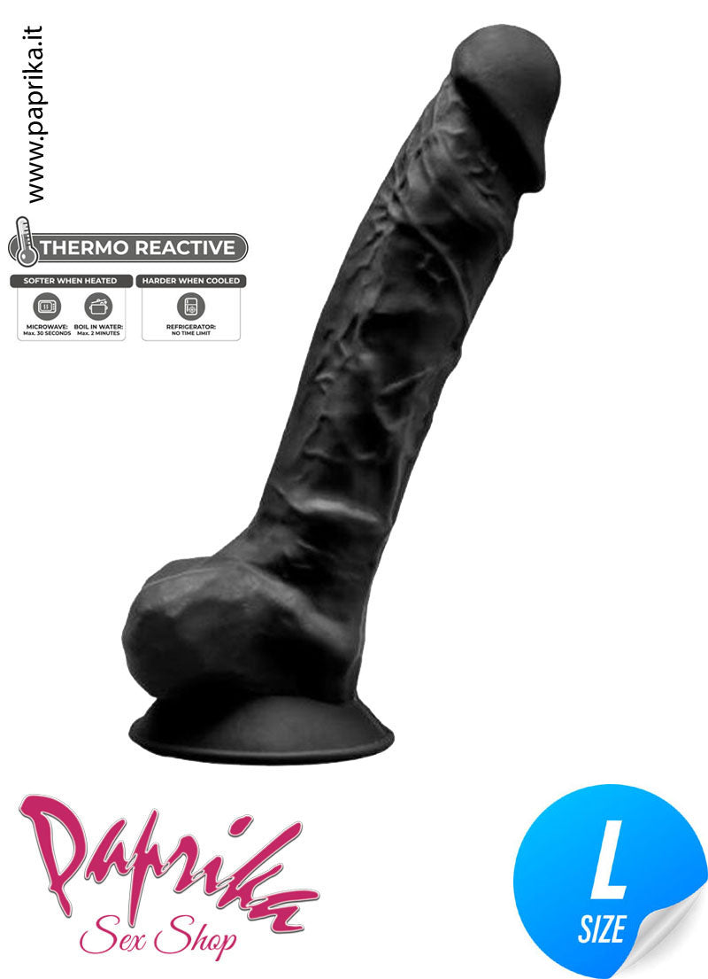 Fallo Dildo Non Vibrante 19 cm Ø 43 Termoreattivo Riscaldabile Fallo Dildo Non Vibrante 19 cm Ø 43 Termoreattivo Riscaldabile