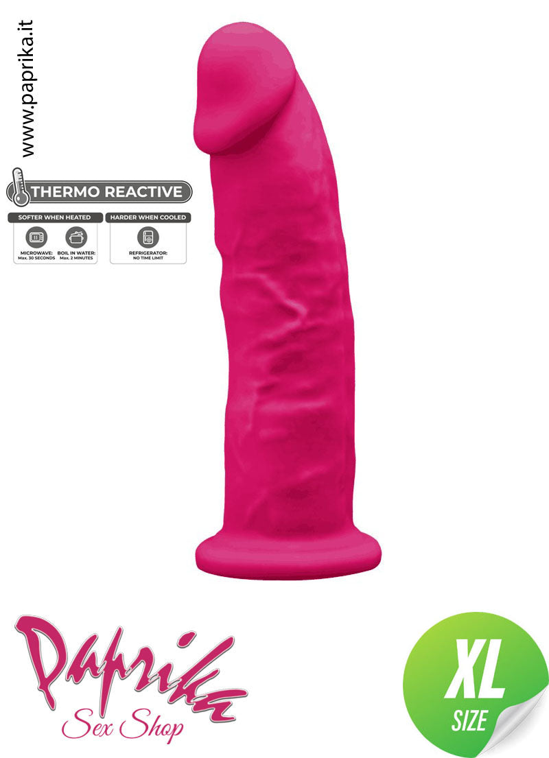 Fallo Dildo Ventosa Non Vibrante 19 cm Ø 50 Silicone Termoreattivo Fallo Dildo Ventosa Non Vibrante 19 cm Ø 50 Silicone Termoreattivo
