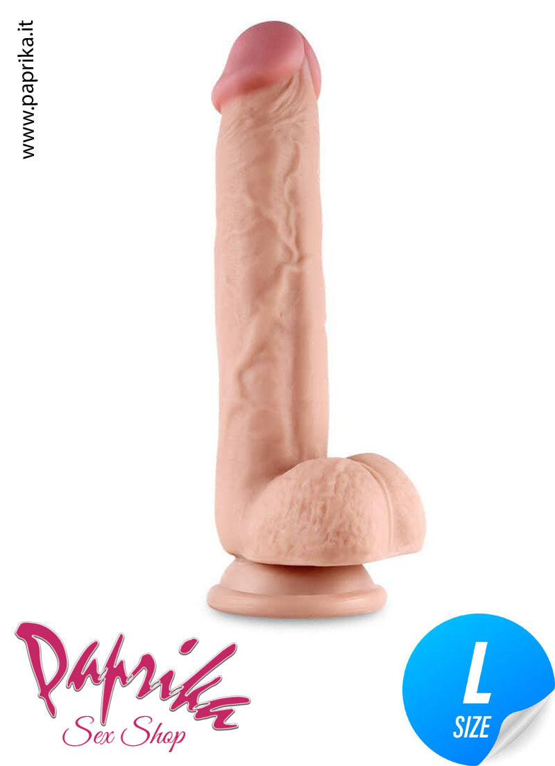 Fallo Testicoli Tpe Morbido Pelle Mobile 22 cm Ø 44 Ventosa Fallo Testicoli Tpe Morbido Pelle Mobile 22 cm Ø 44 Ventosa