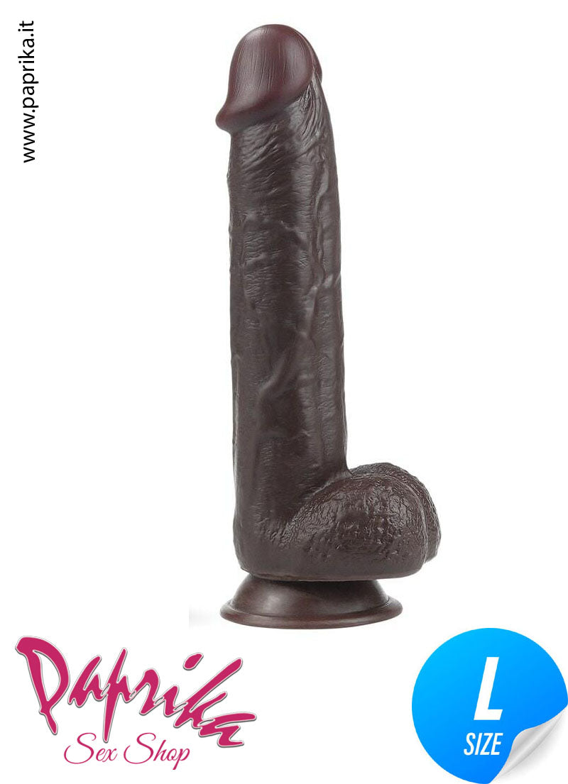 Fallo Testicoli Tpe Morbido Pelle Mobile 22 cm Ø 44 Ventosa Fallo Testicoli Tpe Morbido Pelle Mobile 22 cm Ø 44 Ventosa