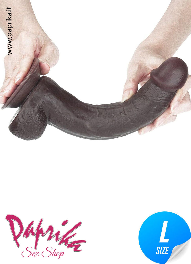 Fallo Testicoli Tpe Morbido Pelle Mobile 22 cm Ø 44 Ventosa Fallo Testicoli Tpe Morbido Pelle Mobile 22 cm Ø 44 Ventosa