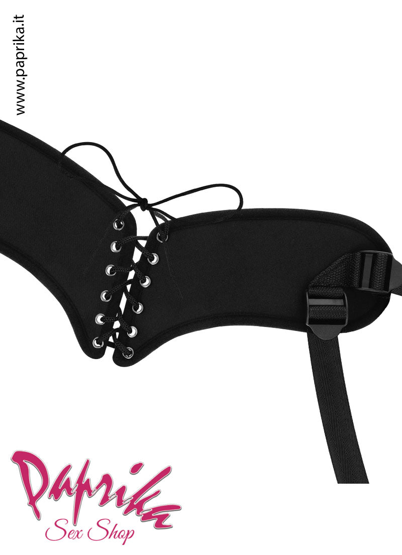 Mutanda Strap-On Unisex Tessuto Resistente 4 Anelli Gomma Sagomata Dietro Mutanda Strap-On Unisex Tessuto Resistente 4 Anelli Gomma Sagomata Dietro