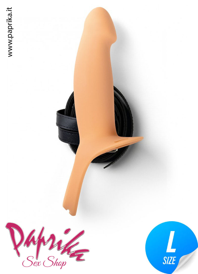 Strap-On Maschile Protesi Vuota Non Vibrante 18 cm Ø Interno 40 Strap-On Maschile Protesi Vuota Non Vibrante 18 cm Ø Interno 40