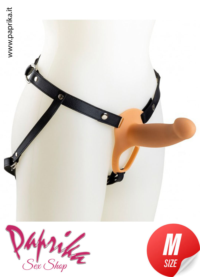Strap-On Maschile Protesi Vuota Non Vibrante 14 cm Ø Interno 35 Strap-On Maschile Protesi Vuota Non Vibrante 14 cm Ø Interno 35