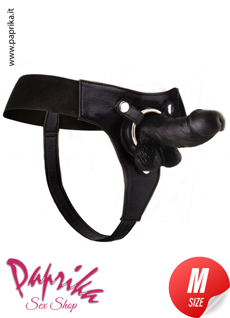 Strap-On Indossabile Fallo Pvc 13 cm Ø 33 Mutanda Elasticizzata 1 Anello Acciaio Strap-On Indossabile Fallo Pvc 13 cm Ø 33 Mutanda Elasticizzata 1 Anello Acciaio