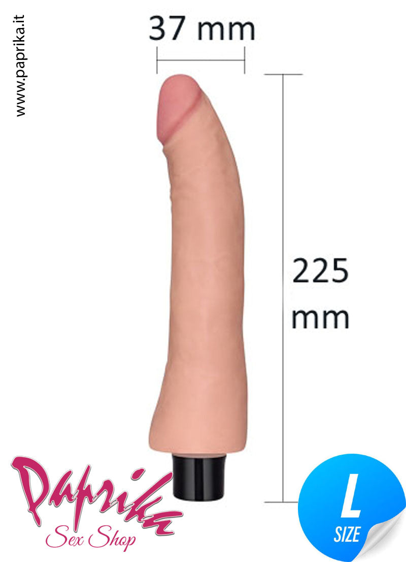 Vibratore Anatomico Unisex Tpe 20 cm Ø 40 Morbido 10 Velocità Vibratore Anatomico Unisex Tpe 20 cm Ø 40 Morbido 10 Velocità