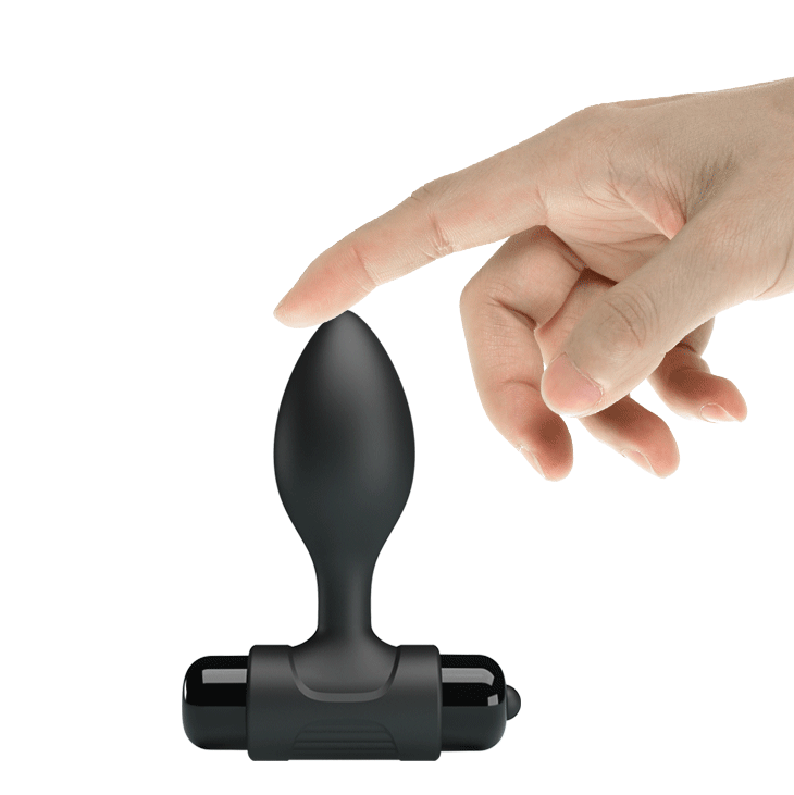 Plug Anale Piccolo Unisex Silicone 7 cm Ø 27 Flessibile Vibrante