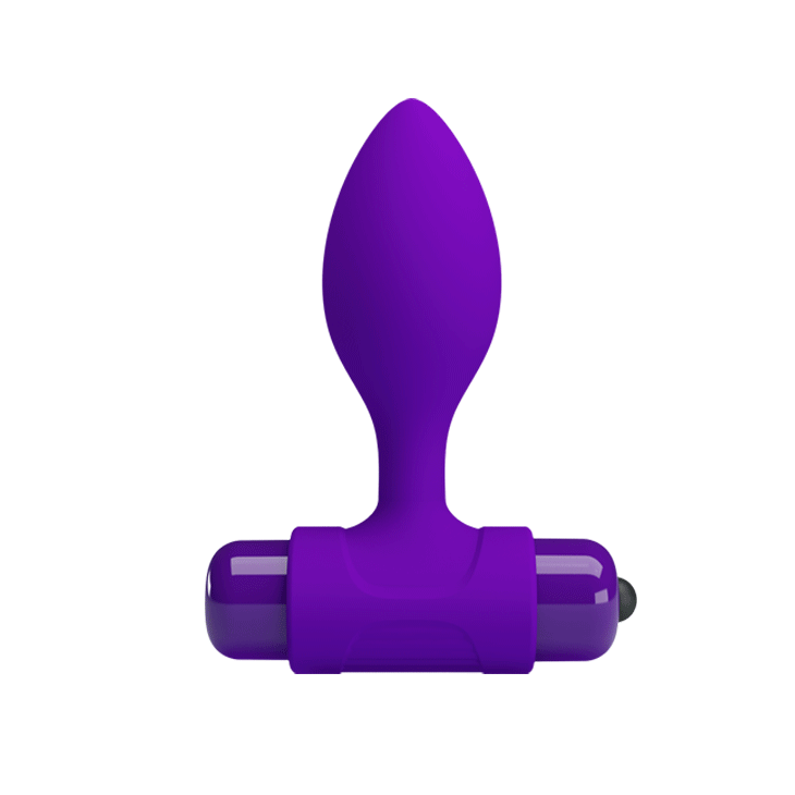 Plug Anale Piccolo Unisex Silicone 7 cm Ø 27 Flessibile Vibrante